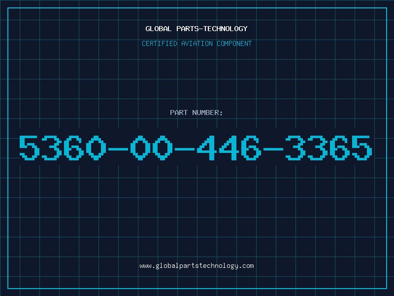 Aviation Part 5360-00-446-3365