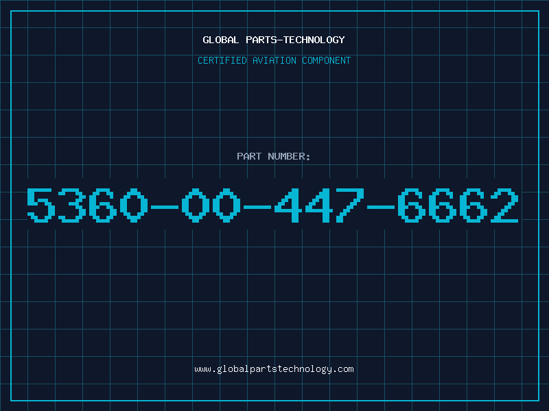 Aviation Part 5360-00-447-6662