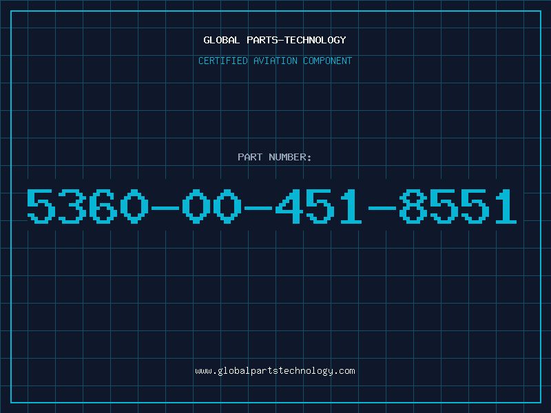 Aviation Part 5360-00-451-8551