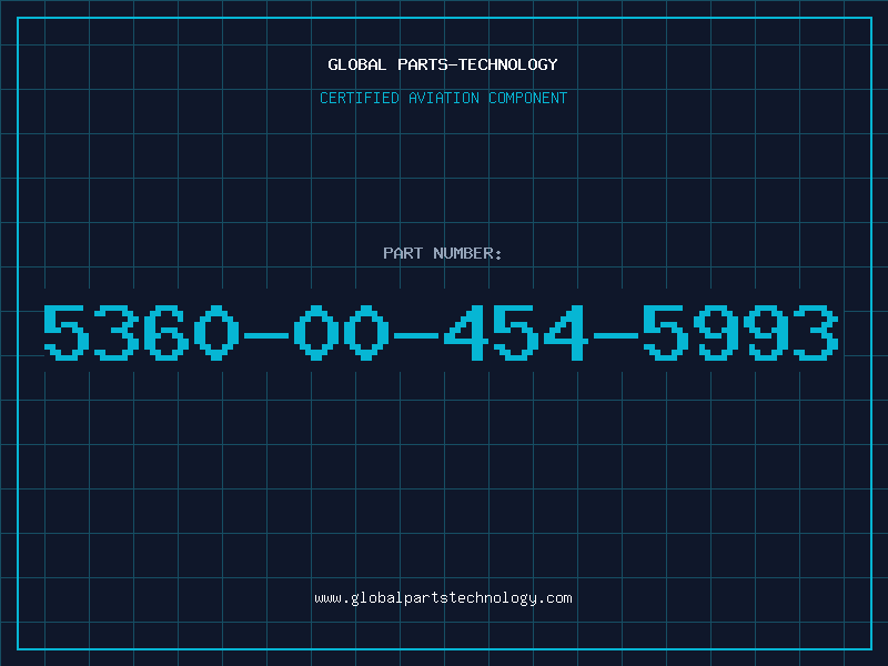 Aviation Part 5360-00-454-5993