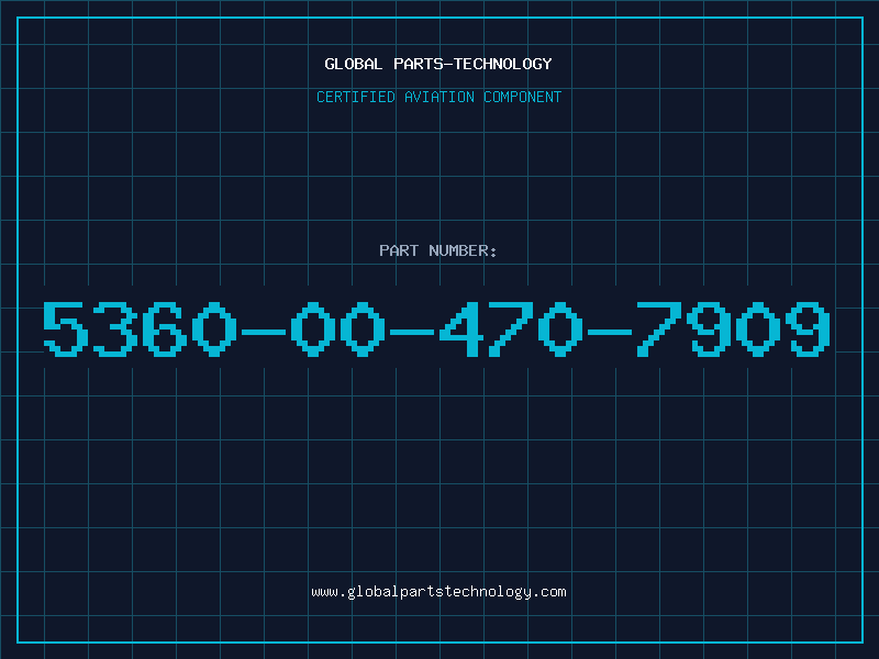 Aviation Part 5360-00-470-7909
