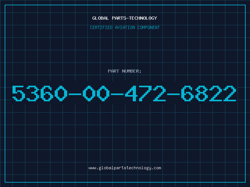Aviation Part 5360-00-472-6822