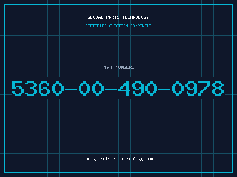 Aviation Part 5360-00-490-0978