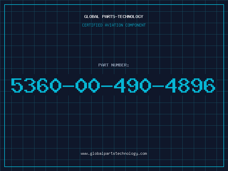 Aviation Part 5360-00-490-4896