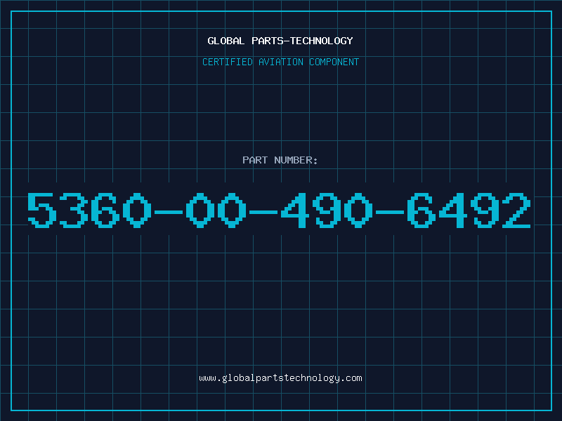 Aviation Part 5360-00-490-6492