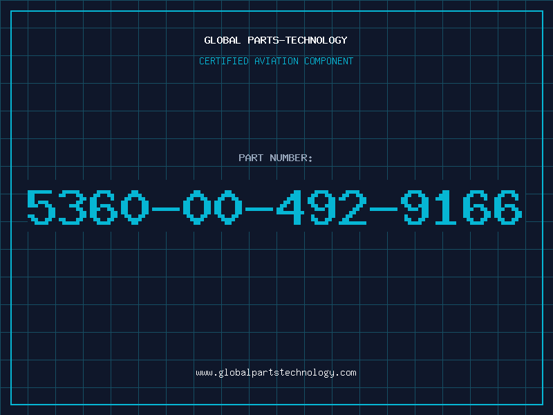 Aviation Part 5360-00-492-9166