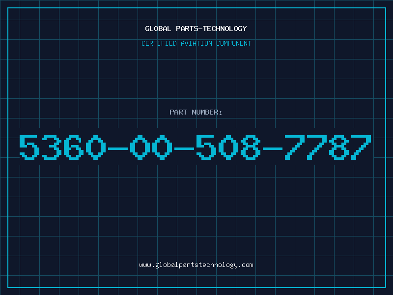 Aviation Part 5360-00-508-7787