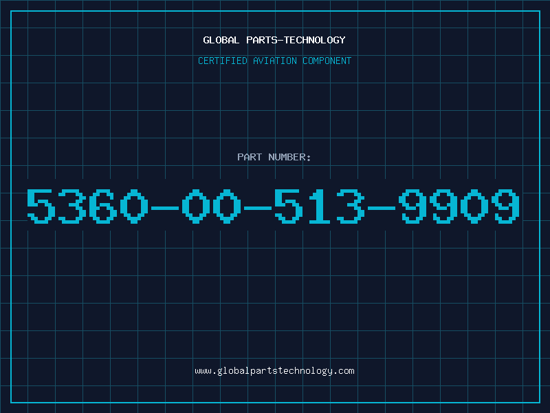 Aviation Part 5360-00-513-9909