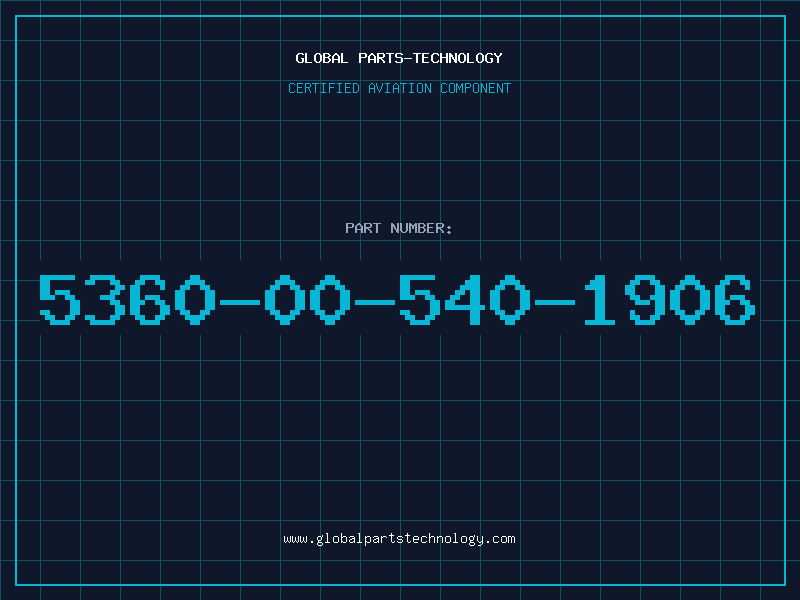 Aviation Part 5360-00-540-1906