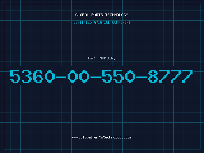 Aviation Part 5360-00-550-8777