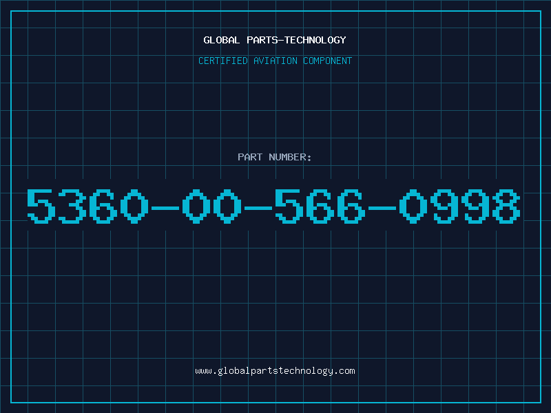 Aviation Part 5360-00-566-0998