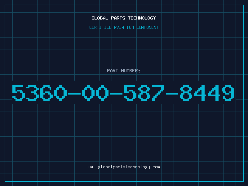 Aviation Part 5360-00-587-8449