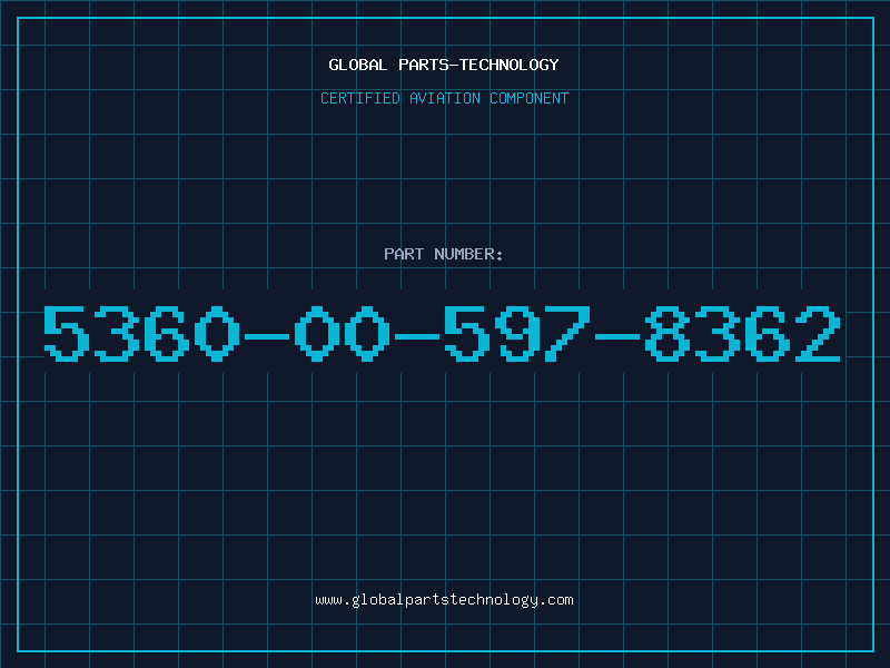 Aviation Part 5360-00-597-8362