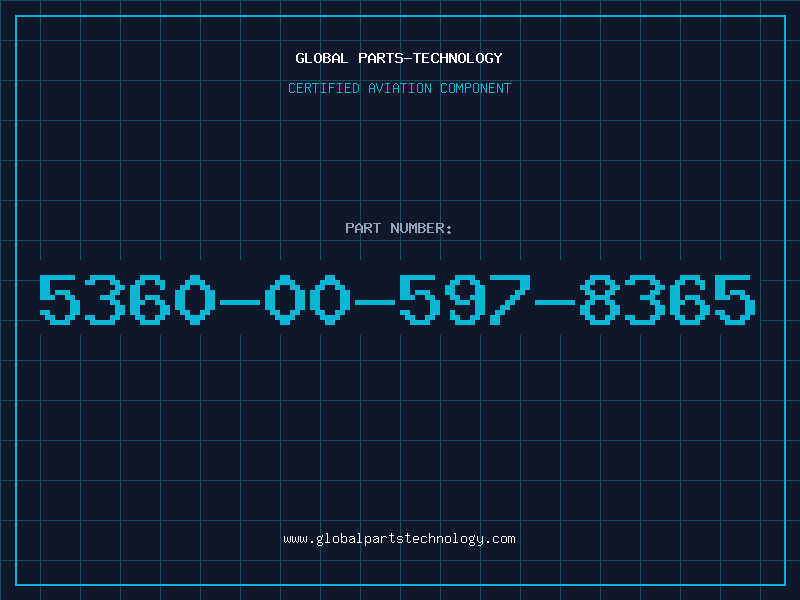 Aviation Part 5360-00-597-8365