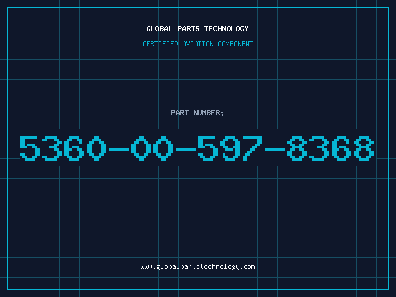 Aviation Part 5360-00-597-8368