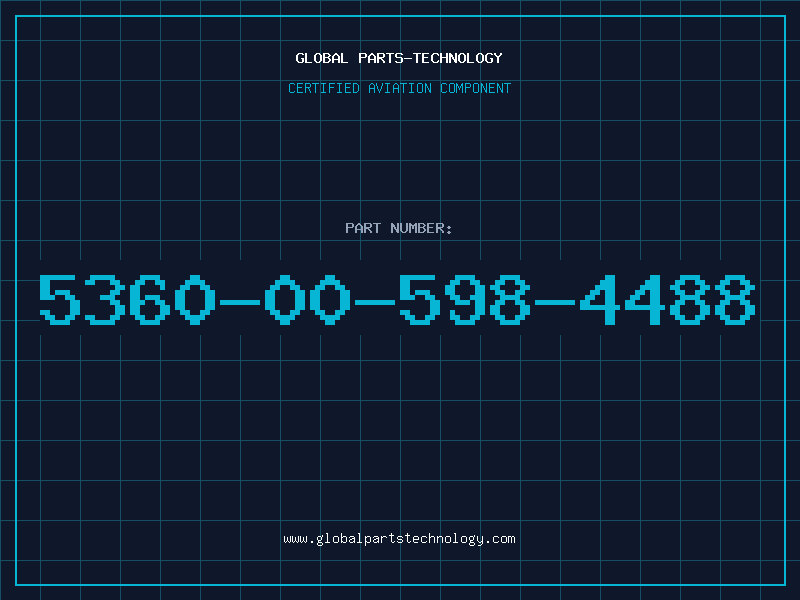 Aviation Part 5360-00-598-4488