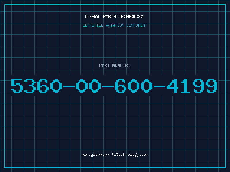 Aviation Part 5360-00-600-4199