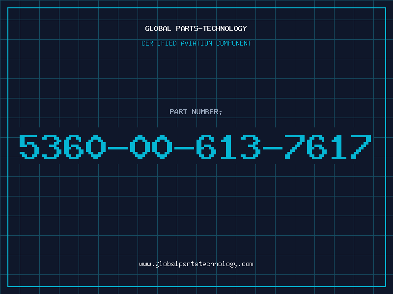 Aviation Part 5360-00-613-7617