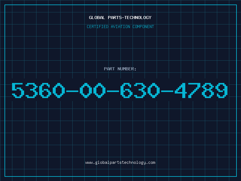 Aviation Part 5360-00-630-4789