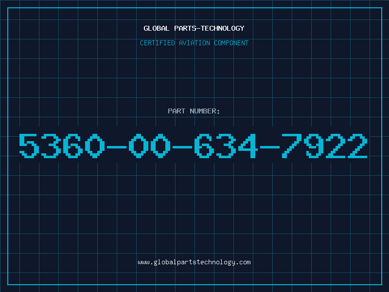 Aviation Part 5360-00-634-7922