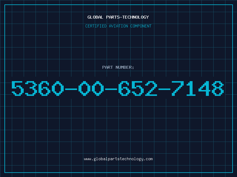 Aviation Part 5360-00-652-7148