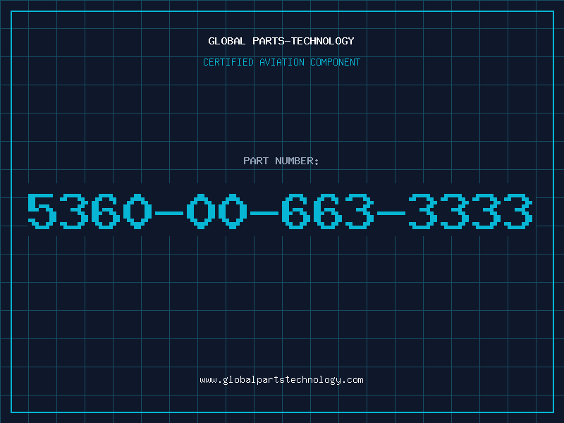 Aviation Part 5360-00-663-3333