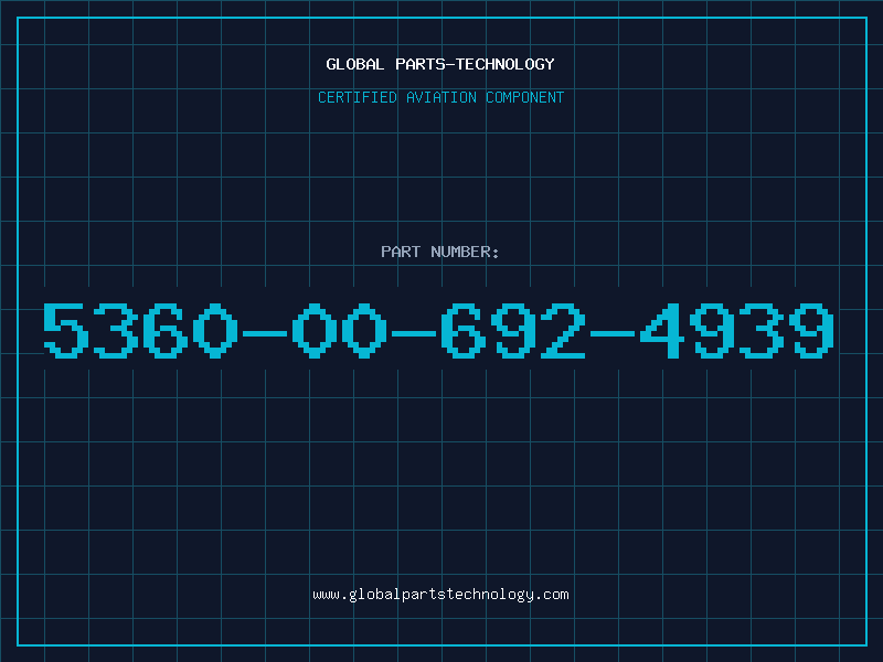 Aviation Part 5360-00-692-4939