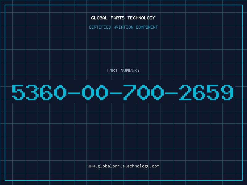 Aviation Part 5360-00-700-2659