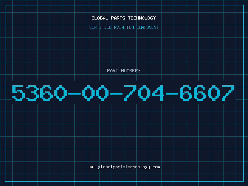 Aviation Part 5360-00-704-6607