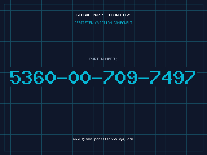 Aviation Part 5360-00-709-7497