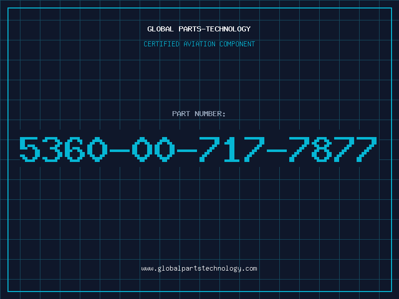 Aviation Part 5360-00-717-7877