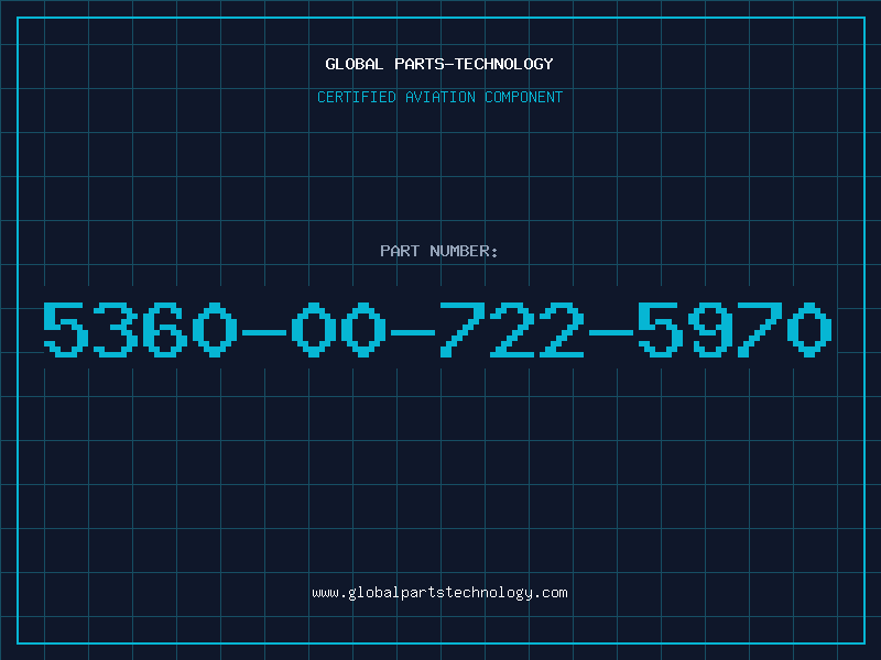 Aviation Part 5360-00-722-5970
