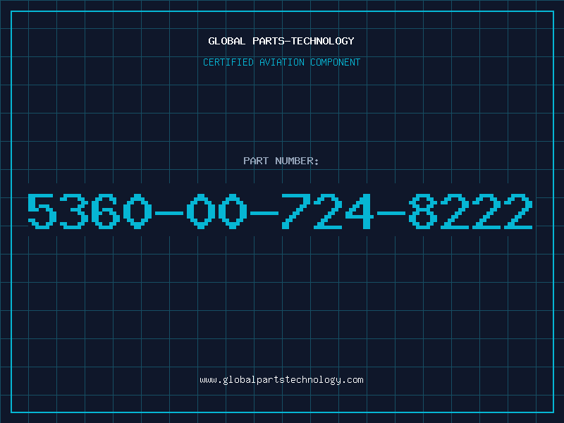 Aviation Part 5360-00-724-8222