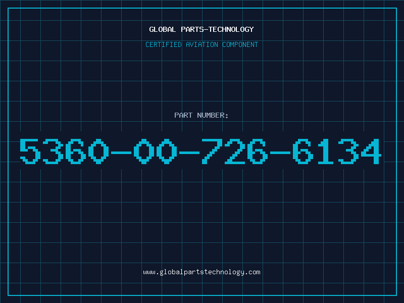 Aviation Part 5360-00-726-6134