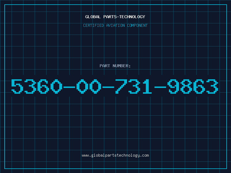 Aviation Part 5360-00-731-9863