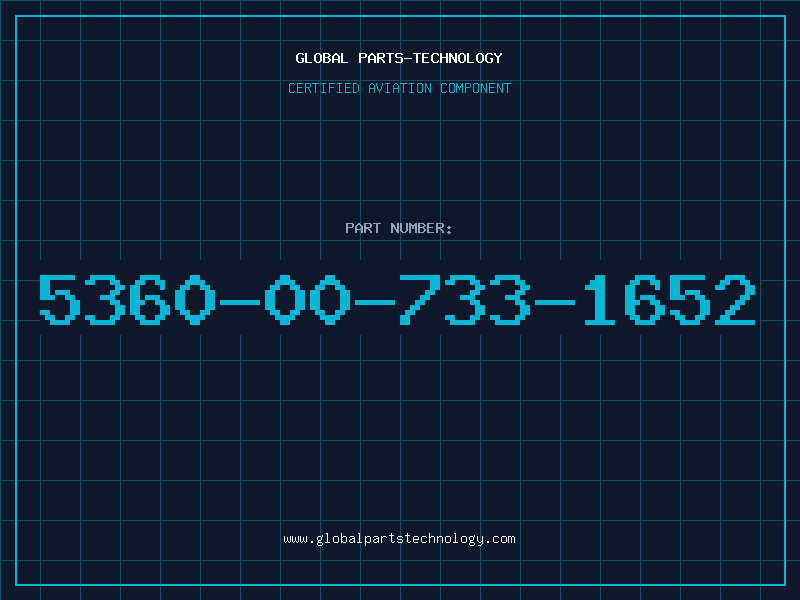 Aviation Part 5360-00-733-1652