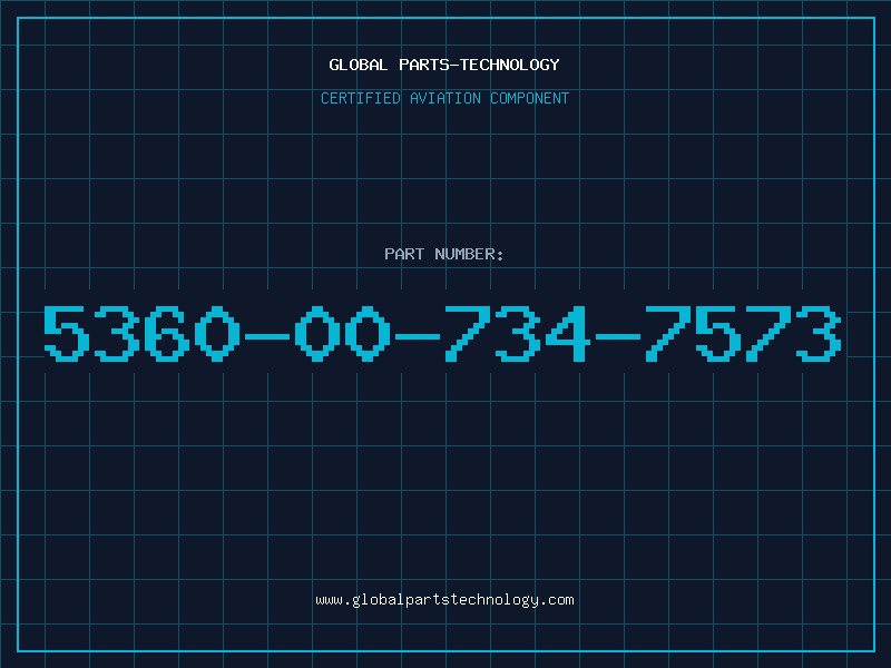 Aviation Part 5360-00-734-7573