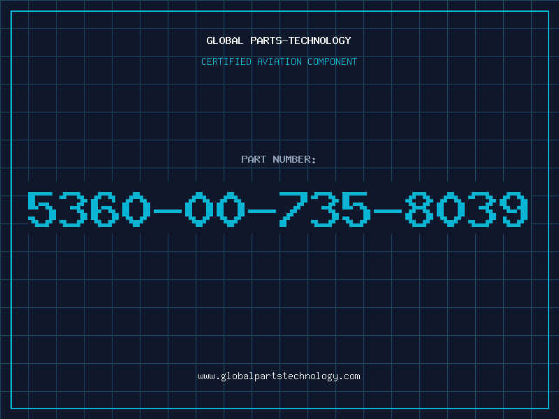 Aviation Part 5360-00-735-8039
