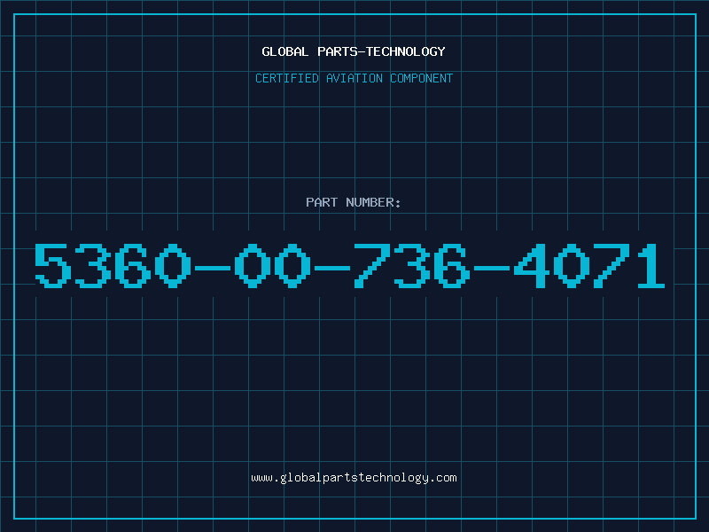 Aviation Part 5360-00-736-4071