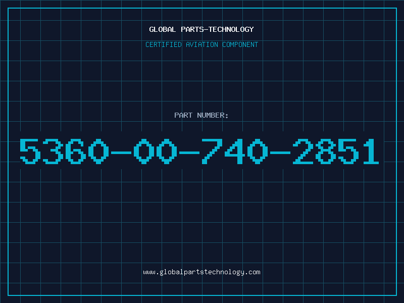 Aviation Part 5360-00-740-2851