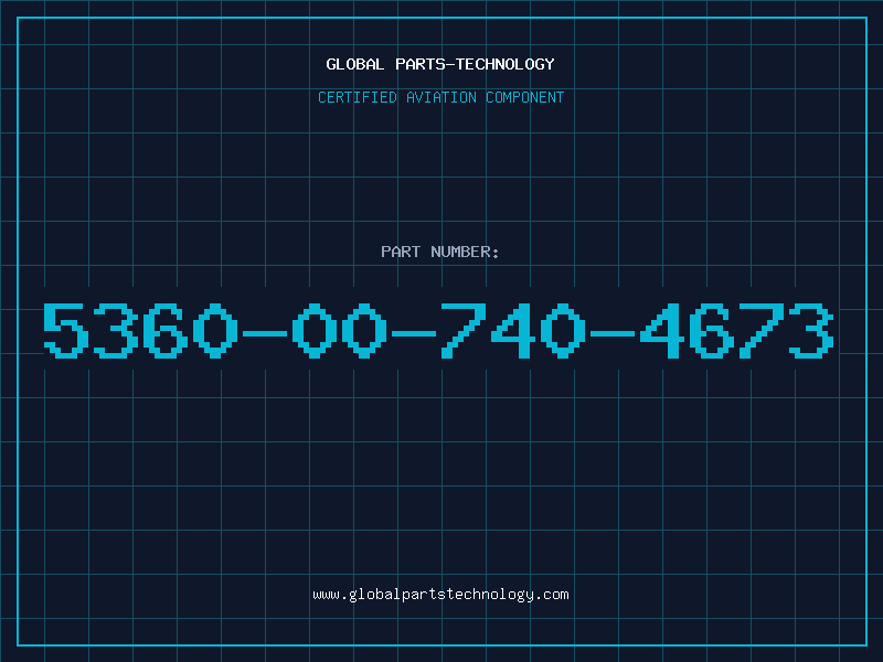Aviation Part 5360-00-740-4673