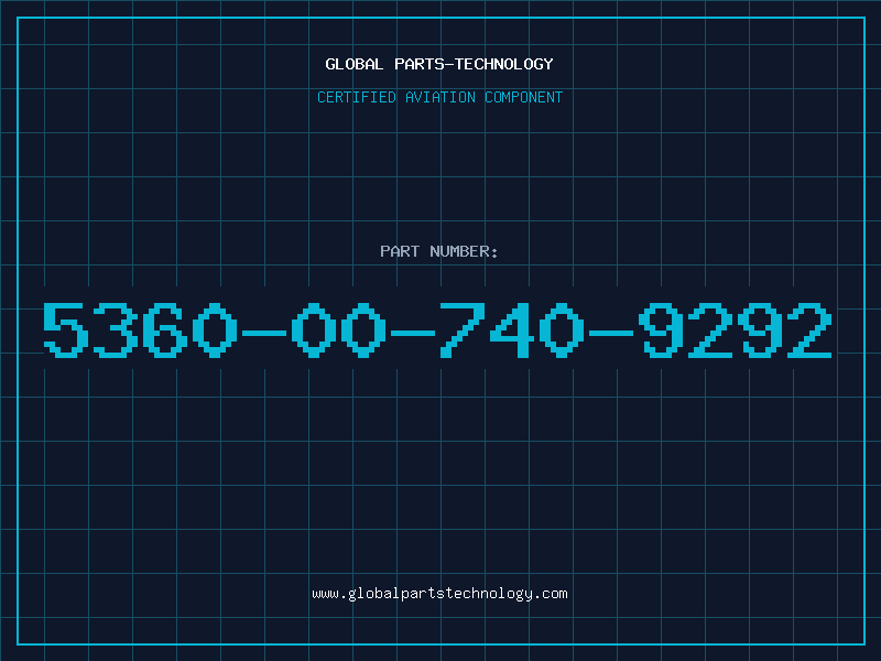 Aviation Part 5360-00-740-9292