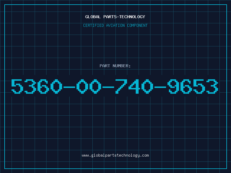 Aviation Part 5360-00-740-9653