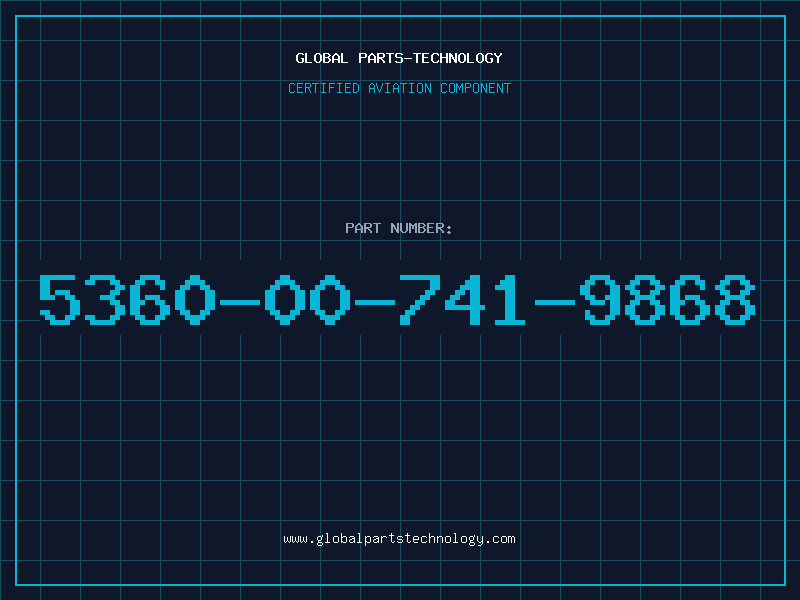 Aviation Part 5360-00-741-9868