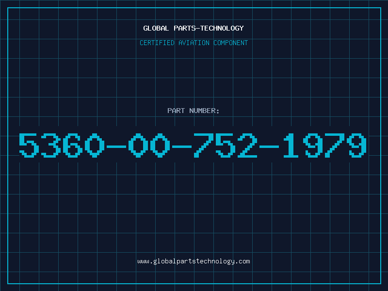 Aviation Part 5360-00-752-1979