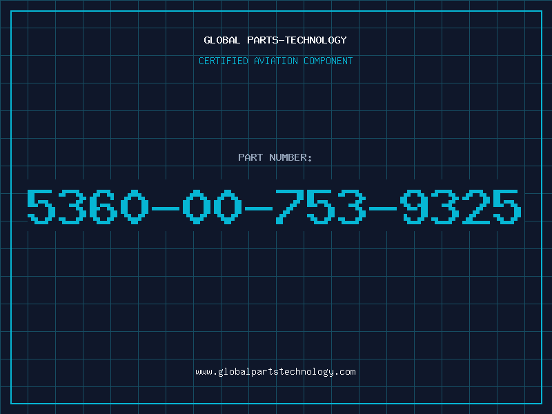 Aviation Part 5360-00-753-9325