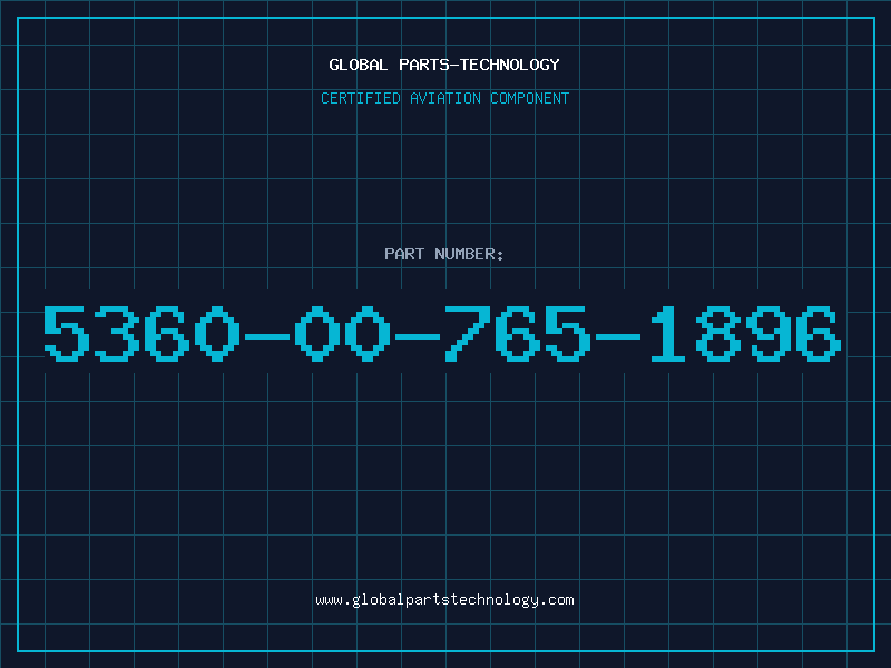 Aviation Part 5360-00-765-1896