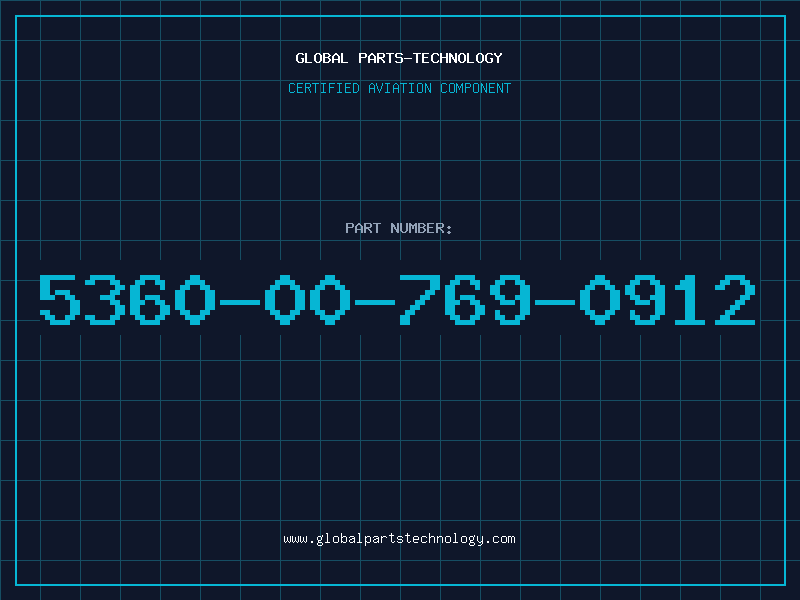 Aviation Part 5360-00-769-0912