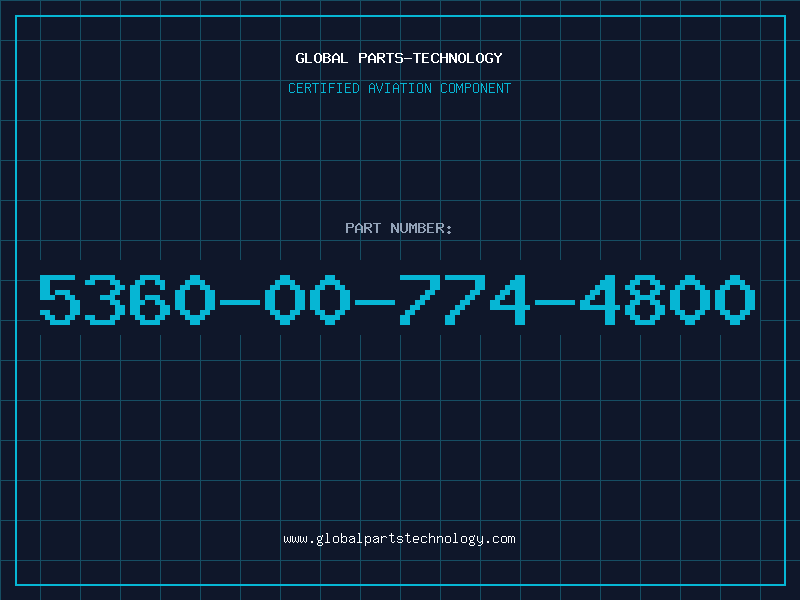Aviation Part 5360-00-774-4800