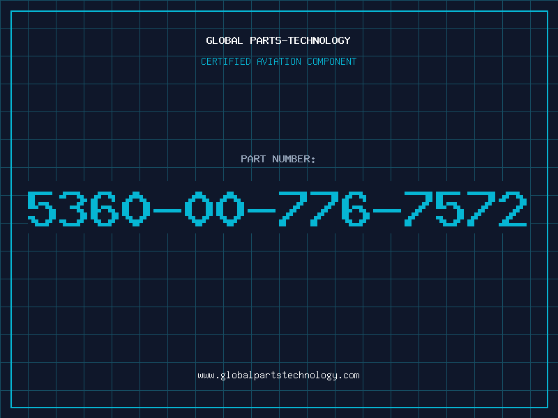 Aviation Part 5360-00-776-7572